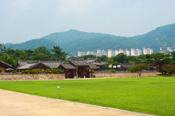 Tumba Real Gimhae Verano Corea Del Sur — Foto de Stock