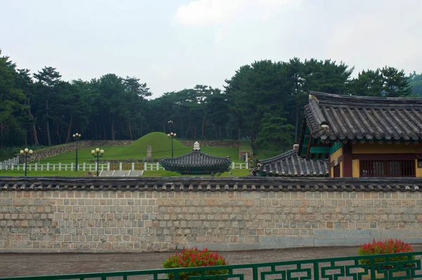 Königsgrab Gimhae Sommer Südkorea — Stockfoto