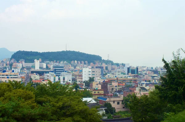 Túmulo Real Gimhae Verão Coréia Sul — Fotografia de Stock