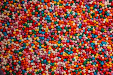 Farklı renklerdeki hamur kabuklarının dokusu