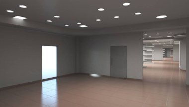 İç görselleştirmeyi kaydet, 3d illüstrasyon