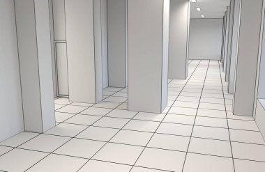 İç görselleştirmeyi kaydet, 3d illüstrasyon 