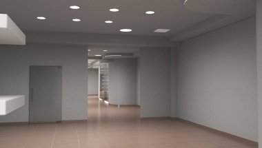 İç görselleştirmeyi kaydet, 3d illüstrasyon