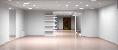 İç görselleştirmeyi kaydet, 3d illüstrasyon