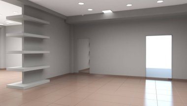 İç görselleştirmeyi kaydet, 3d illüstrasyon