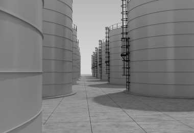 Ev binası, 3 boyutlu görselleştirme, illüstrasyon