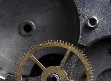 eski saat mekanizmalı saat, yüksek çözünürlük ve detay