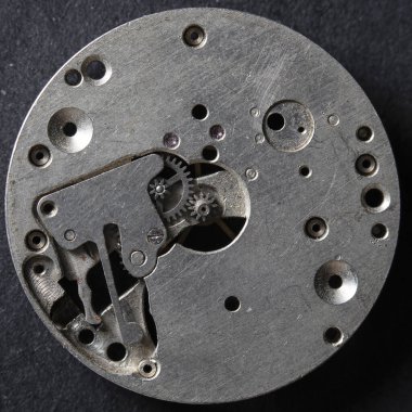 eski saat mekanizmalı saat, yüksek çözünürlük ve detay