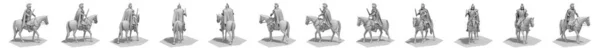 Рендеринг Персидская Колесница Иллюстрация — стоковое фото