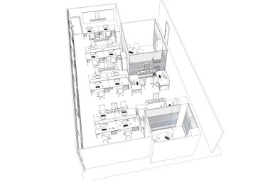 İç görselleştirme, 3 boyutlu çizim çizimi 