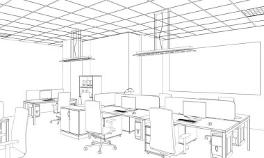 İç görselleştirme, 3 boyutlu çizim çizimi 