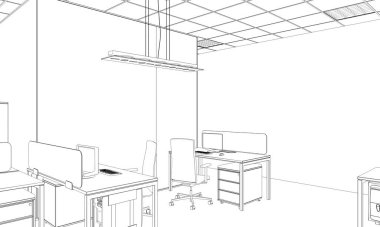 İç görselleştirme, 3 boyutlu çizim çizimi 