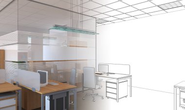 İç görselleştirme, 3 boyutlu çizim çizimi 