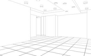 İç görselleştirme, 3 boyutlu çizim çizimi 