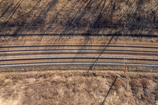 Sett Ovenfra Landskap – stockfoto