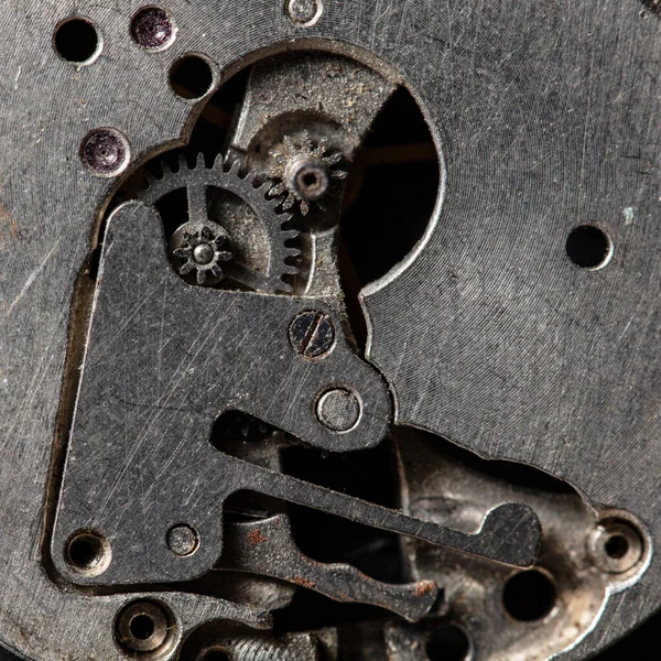 Clockwork Mechanische Horloges Afbeelding — Stockfoto