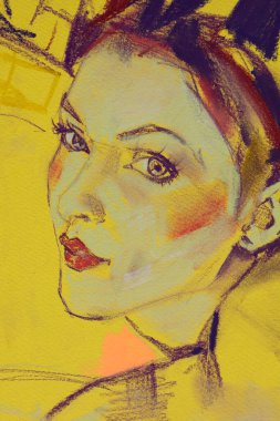 Genç bir kadının portresi 