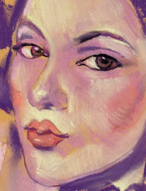 Genç bir kadının portresi 