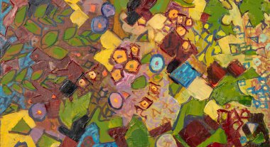 Suluboya soyut resim dokusu 