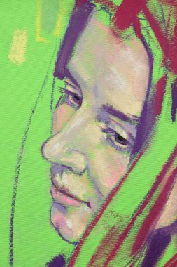 Genç bir kadının portresi 