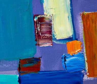 Renkli soyut suluboya resim dokusu 