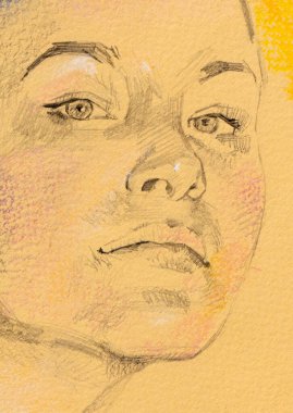 Genç bir kadının portresi 