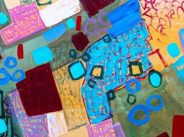 Modern soyut suluboya resim dokusu 