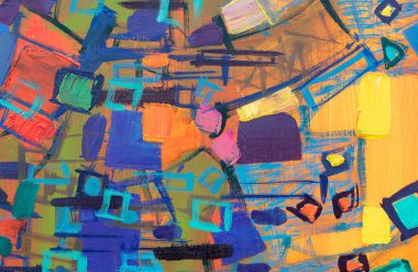 Modern soyut suluboya resim dokusu 