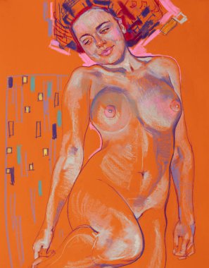 Çıplak çekici kadın resimleri. 