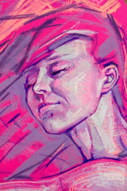 Güzel kadın poz veriyor 