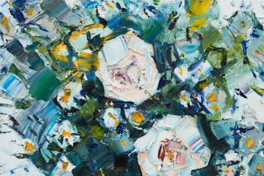 Renkli soyut resim dokusu 