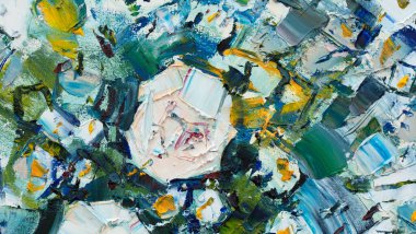 Renkli soyut resim dokusu 