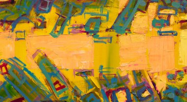 Renkli soyut resim dokusu 