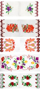 El yapımı nakış, halk sanatı ve el işi.