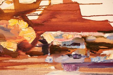 Renkli soyut resim dokusu 