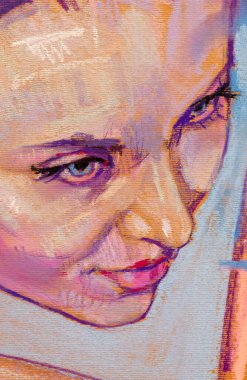 Güzel kadın poz veriyor 