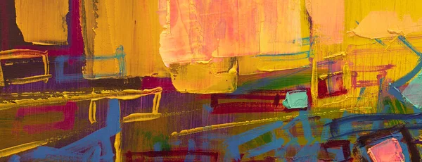 Textura Pintura Abstracta Coloreada — Foto de Stock