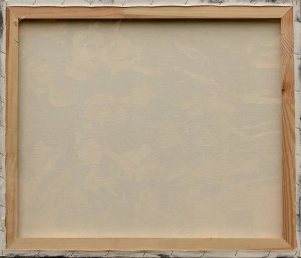 Wooden frame for painting background