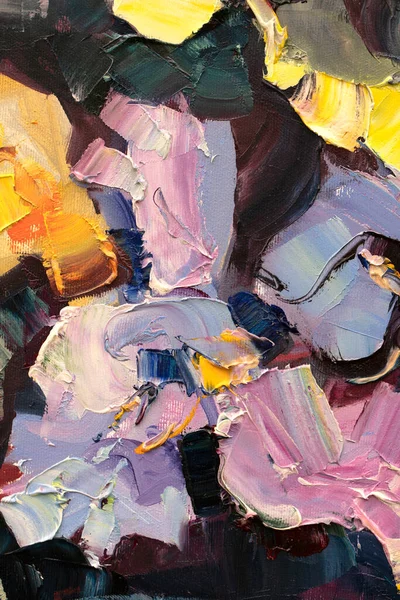 Renkli soyut resim dokusu 