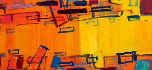 Colored abstract painting texture