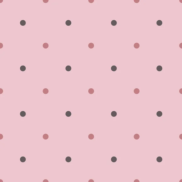 Seamless polka pattern — Stock Vector