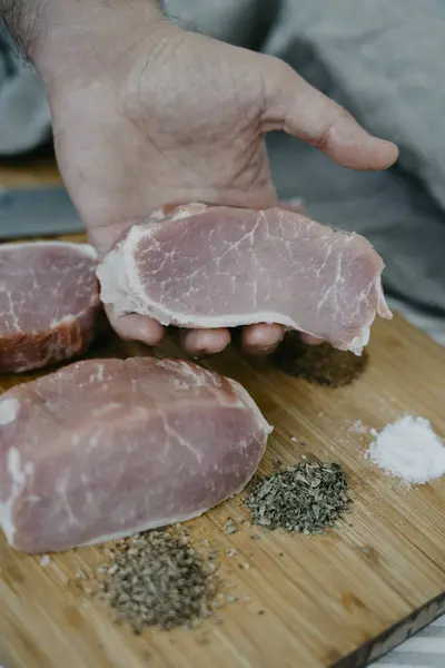 Şef hizmet domuz eti bonfile 