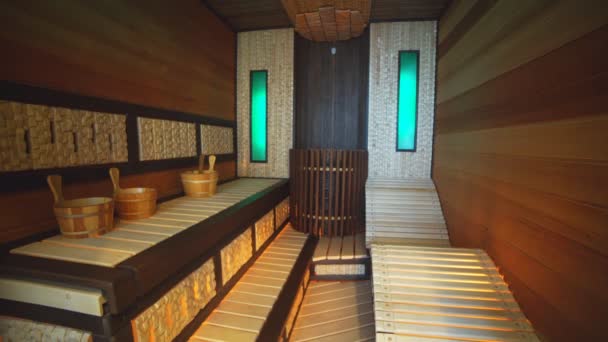 Luxus Wohnung Interieur, Sauna — Stockvideo © alexeyplatonov #179855340 Luxus Wohnung Interieur, Sauna — Stockvideo © alexeyplatonov #179855340