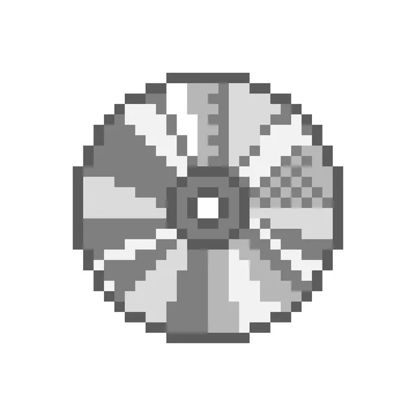 CD 8 bit oyun ses film Cd Dvd - izole vektör çizim