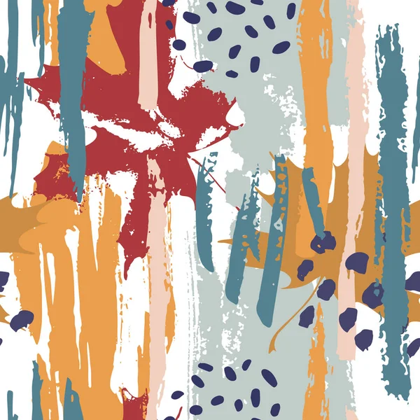 Dibujo abstracto de otoño. Ilustración botánica moderna — Foto de Stock