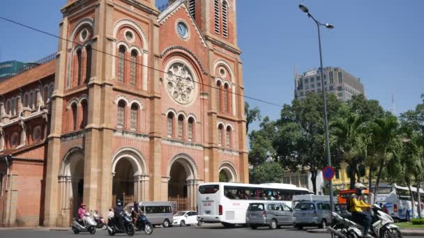 Catedral de Notre Dame — Vídeo de Stock