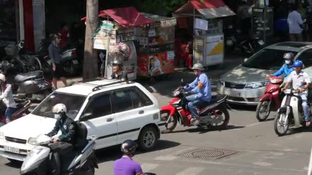 Viet Nam trafik — Stok video