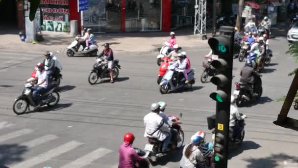 在越南的交通 — 图库视频影像