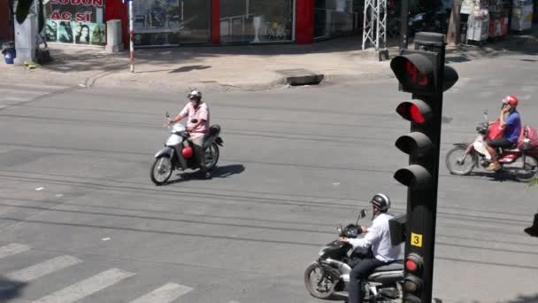 Verkehr in Vietnam — Stockvideo