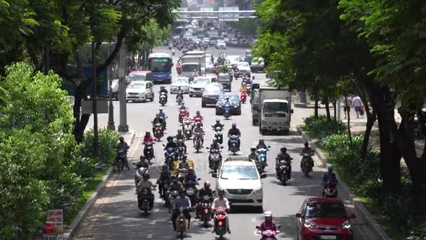 Tráfego em Ho Chi Minh — Vídeo de Stock